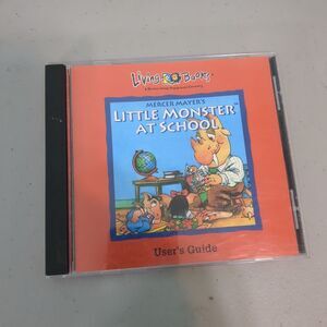 Mercer Mayer's Little Monster at School (PC, 1995) computer game vintage